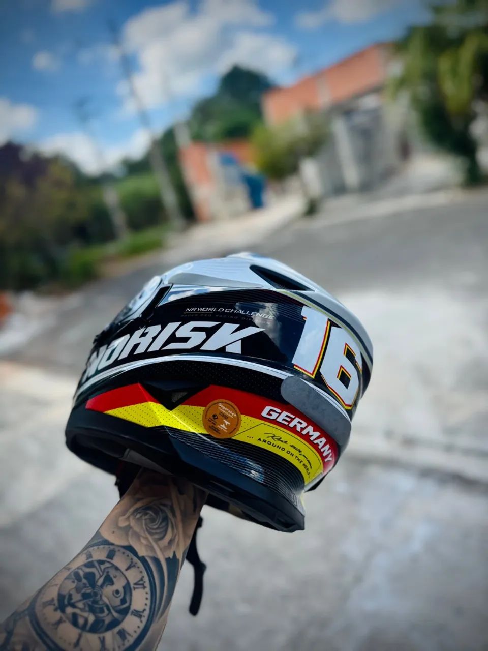 Capacete NORISK Alemanha ? 