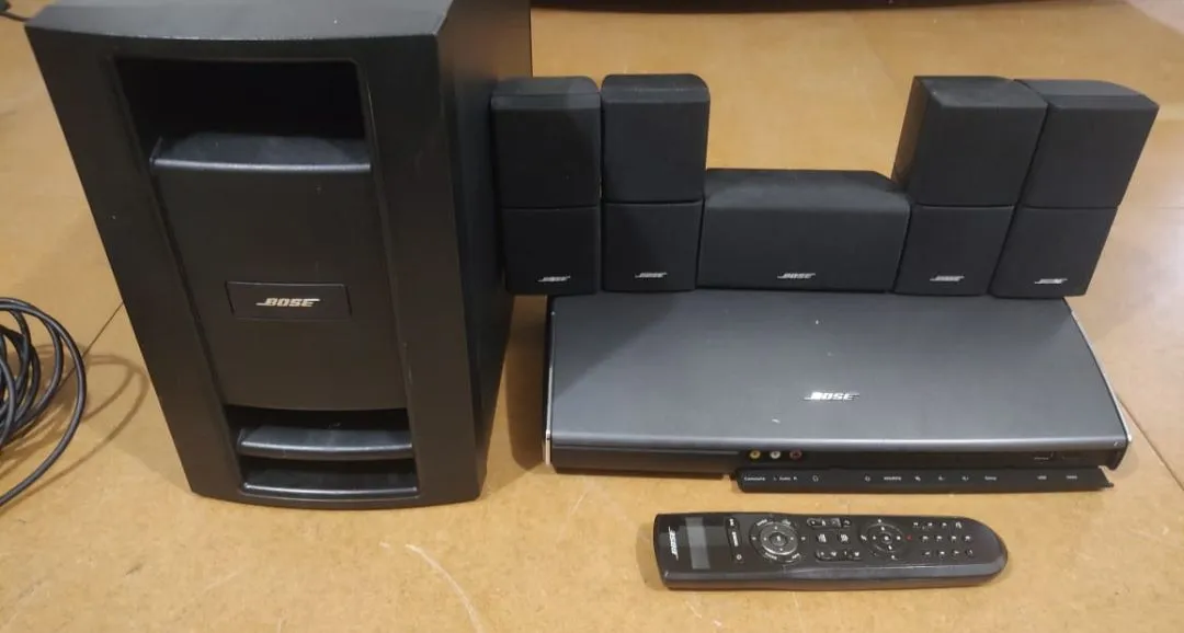 Home Theater bose lifestyle av35 e projetor LG 3D led