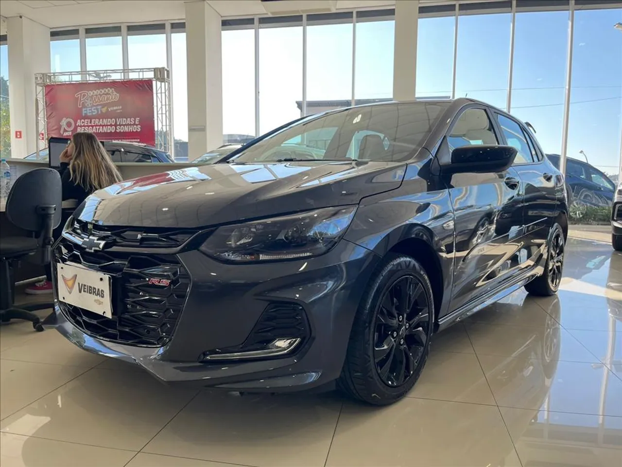 CHEVROLET ONIX 1.0 TURBO FLEX RS AUTOMÁTICO