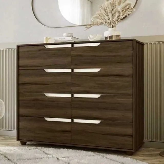 Cômoda Doble 8 Gavetas Albatroz