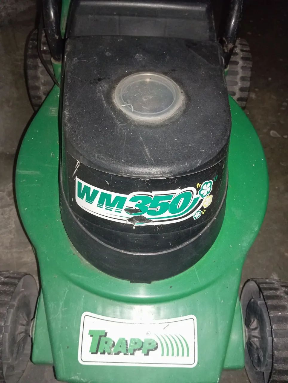 Roçadeira Cortador de grama Trapp 1050W lâmina de ferro - Foto 2