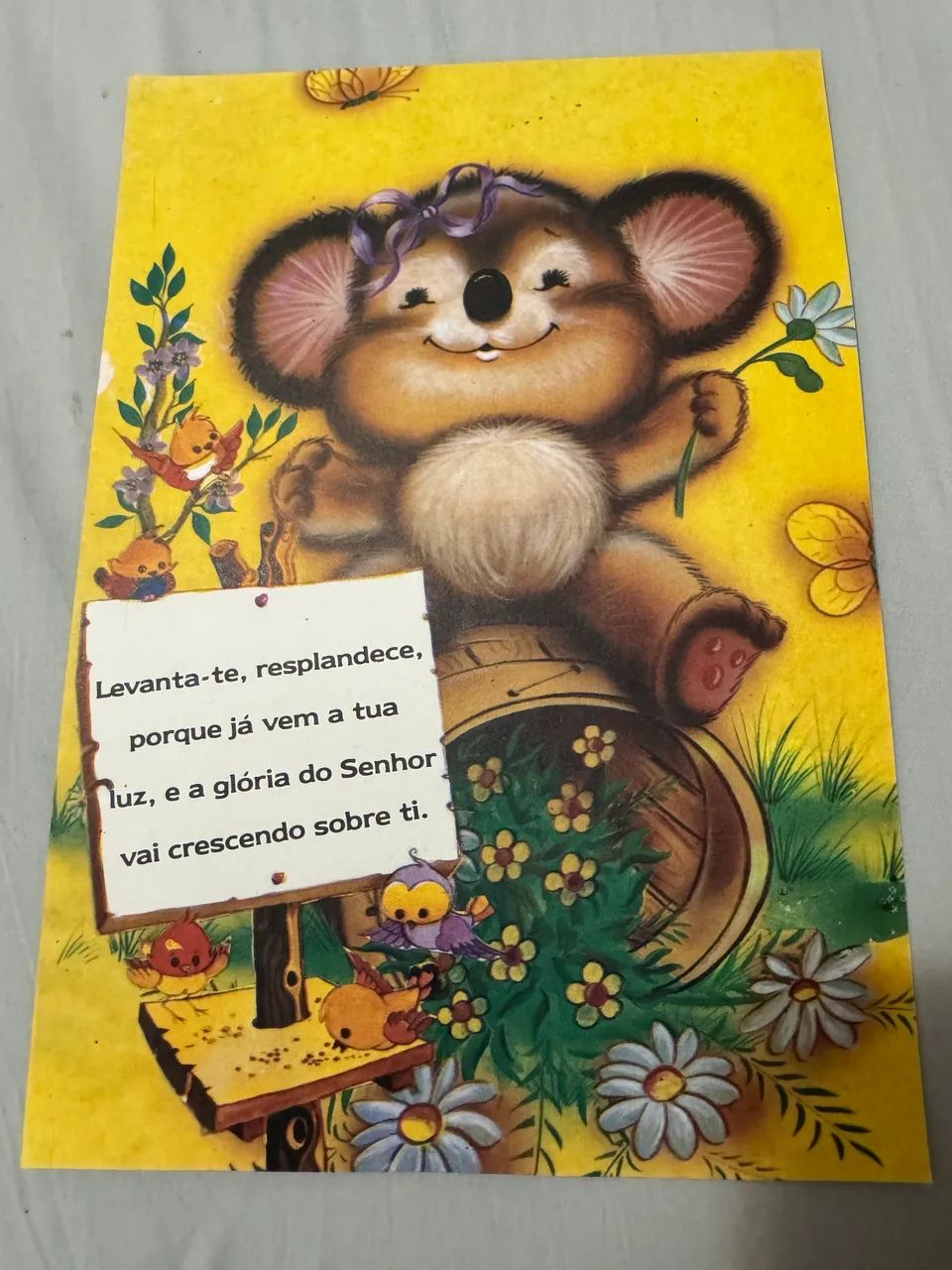 Kit dois lindos papéis de carta grande A4, raro da década de 80/90 - Foto 3