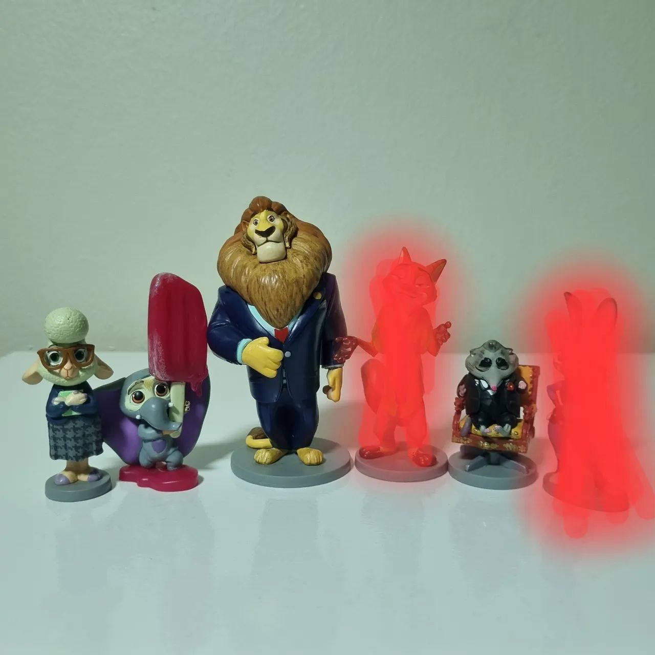 Playset Zootopia Disney Store - 4 personagens