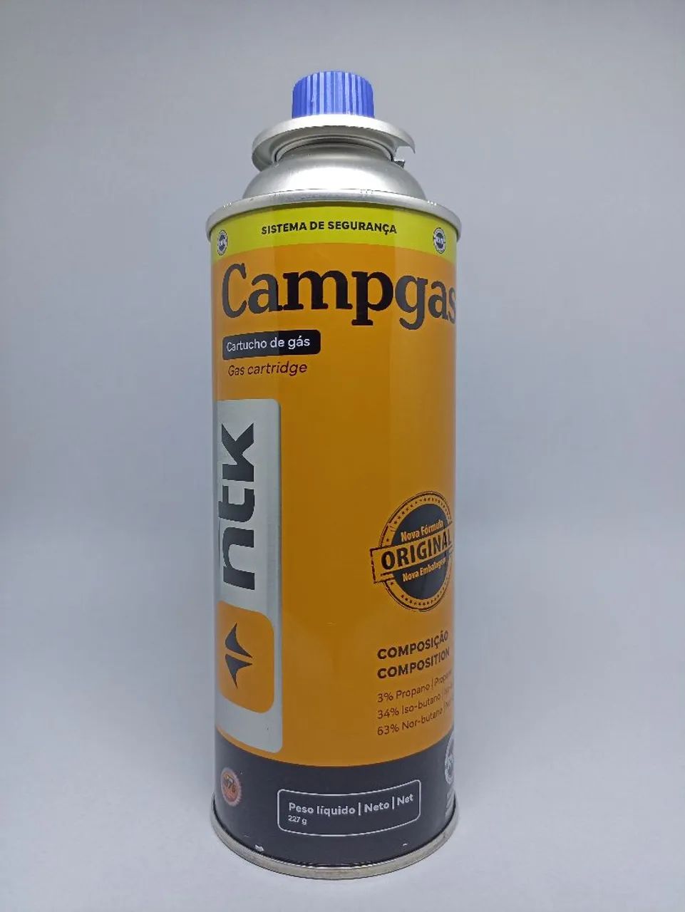 Cartucho de Gás Campgas 227g - Novo