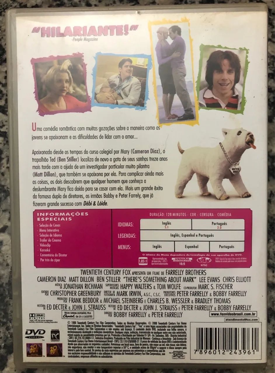 Quem Vai Ficar Com Mary? (DVD) - Foto 3