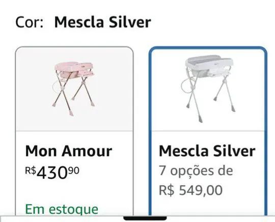 Trocador de bebê Burigotto Millenia - Branco - Foto 2