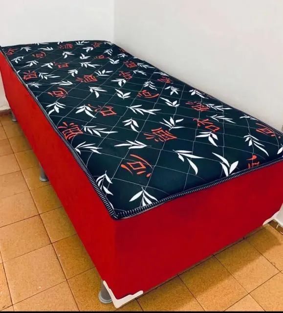 Cama box novas , casal e solteiro ( frete grátis ) - Foto 4