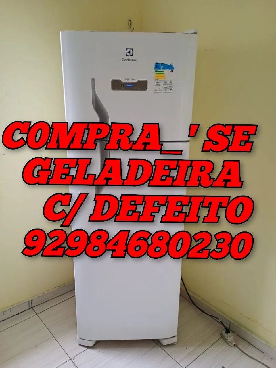 GELADEIRA C0OM DEFEITO0!!???