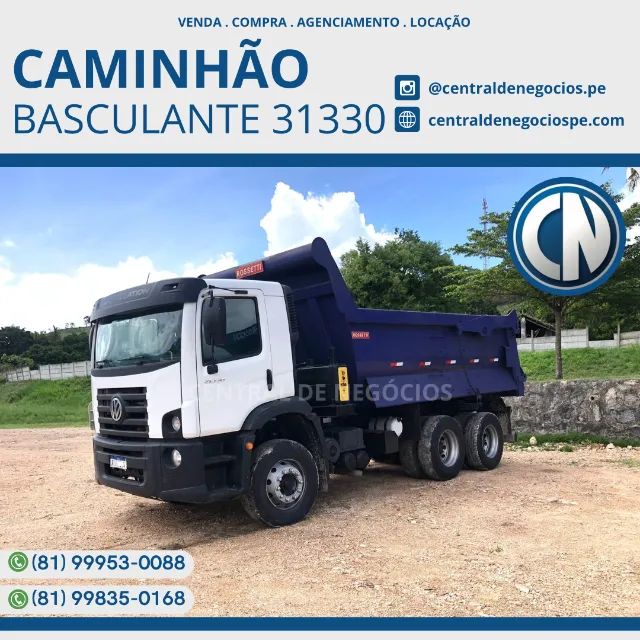 Caminhão Basculante 31330 2023 - Caminhões - Redenção, Vitória de Santo ...