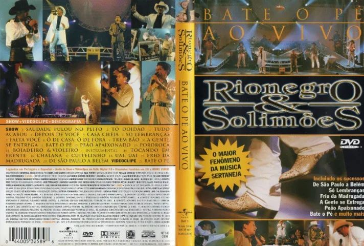 Dvd Rio Negro & Solimões Bate O Pé Ao Vivo - Foto 4