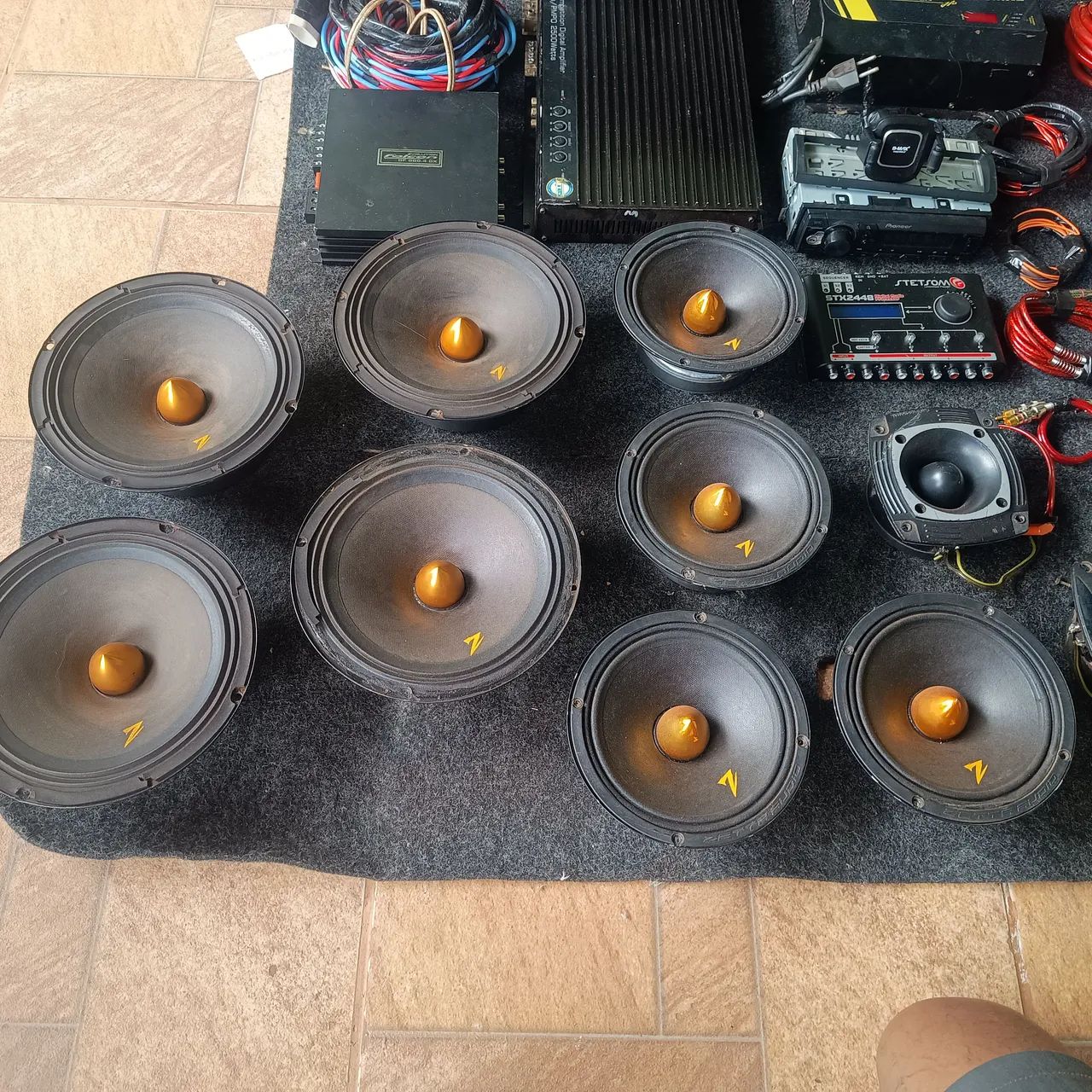 Som automotivo completo ou separado itens, aceita troca ( Freeze). - Foto 2