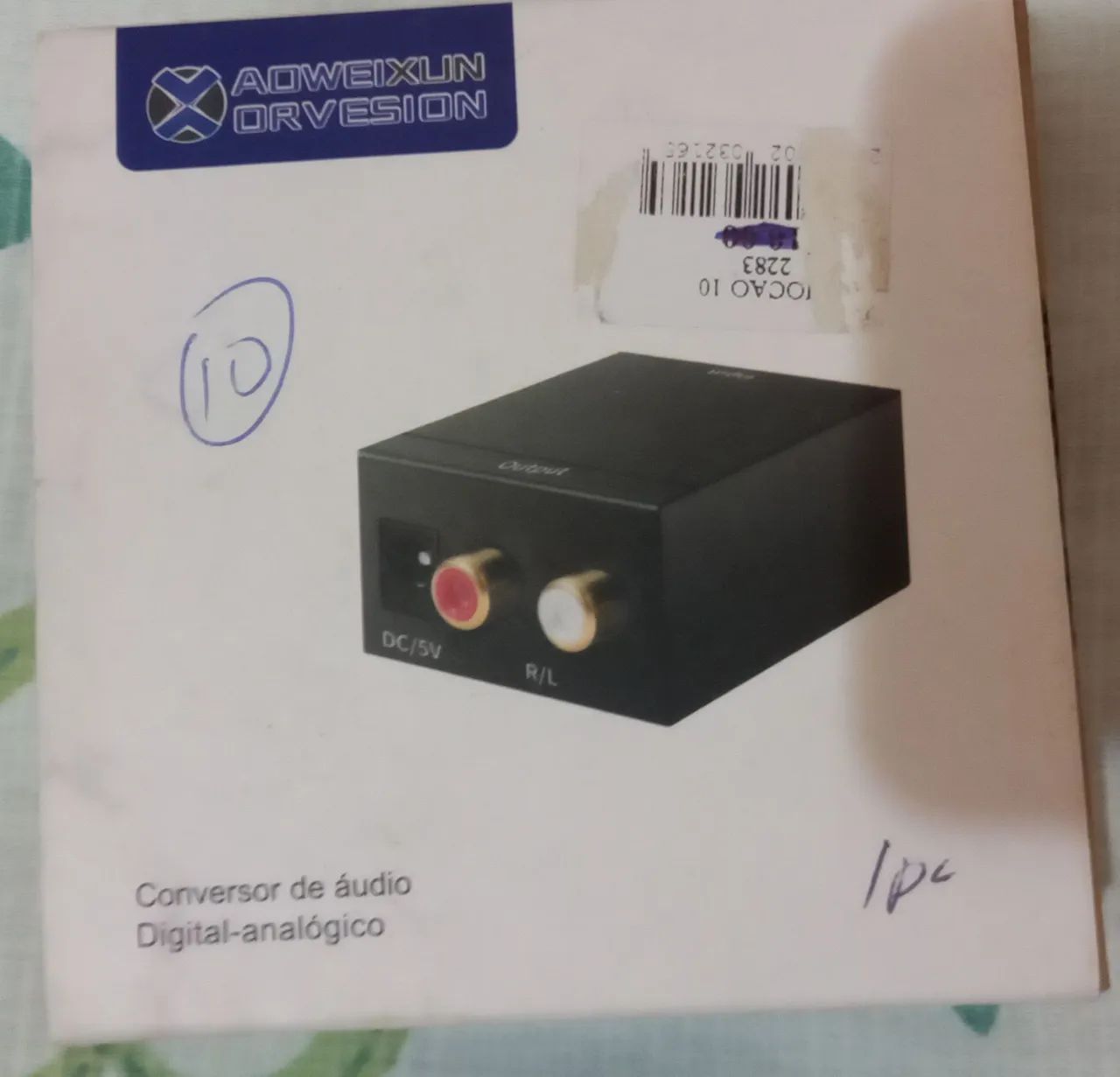 Conversor de áudio analógico digital 