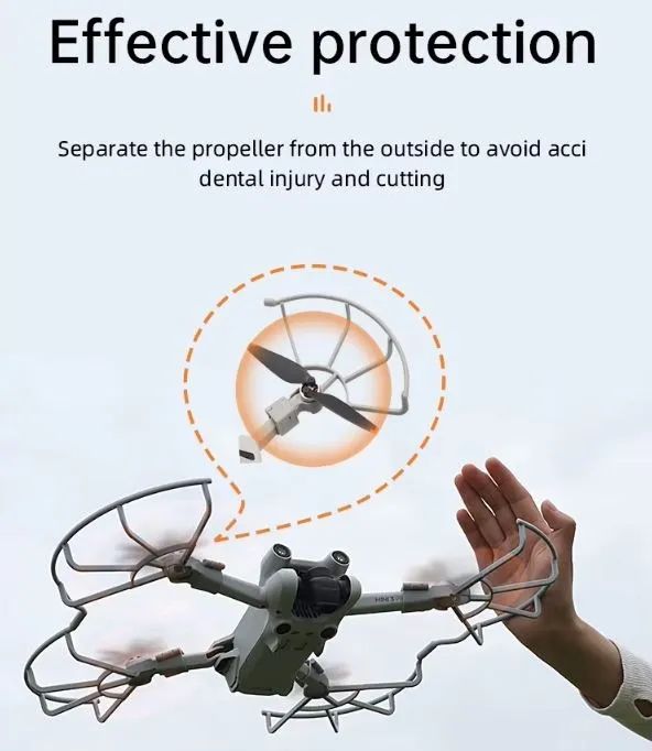 Dji Protetor de hélice para DJI Mini 3 e Mini 3 Pro  Arduino Automação COD-CP796  - Foto 3