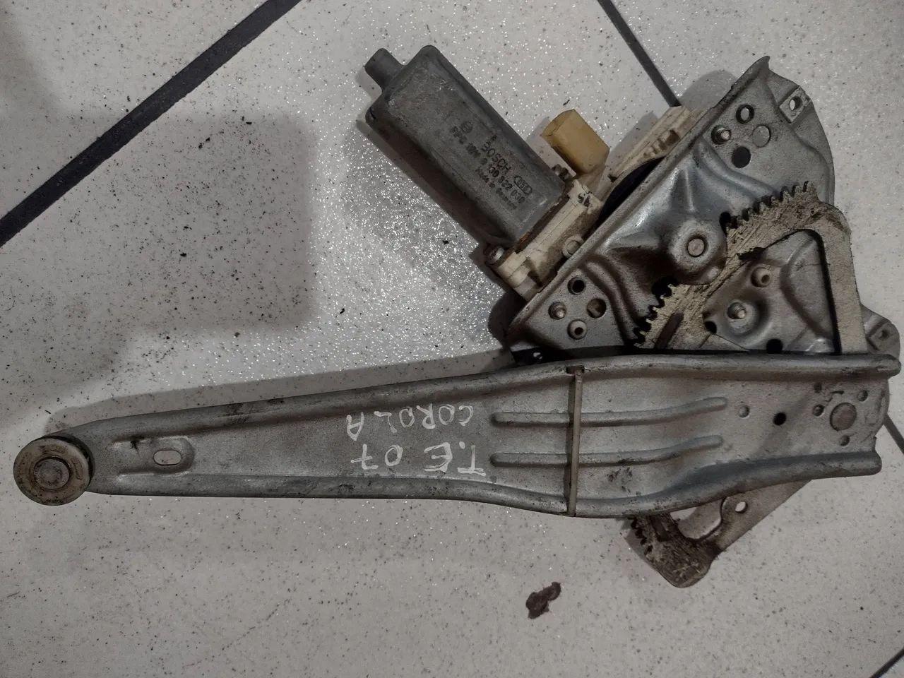Máquina de vidro elevador elétrico traseiro esquerdo Toyota Corolla 2008