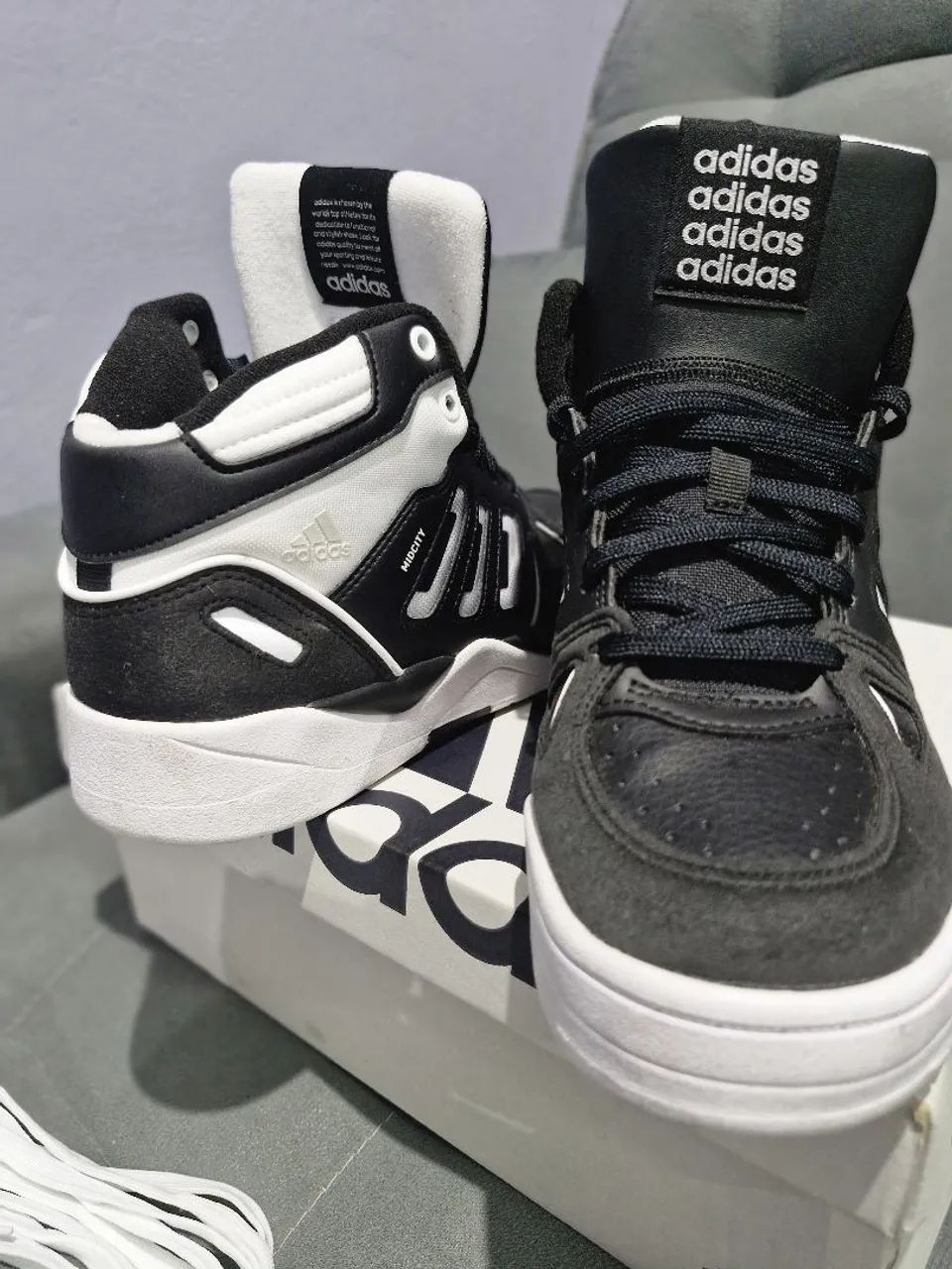 Tênis Adidas Mid city mid 39 - Foto 4