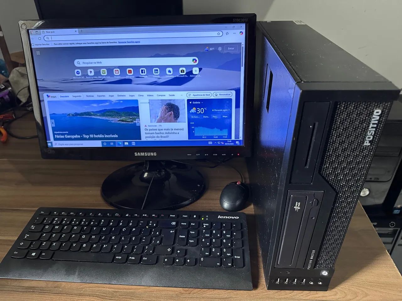 i3 terceira geração com ssd tela 19 led loja com garantia para empresas 