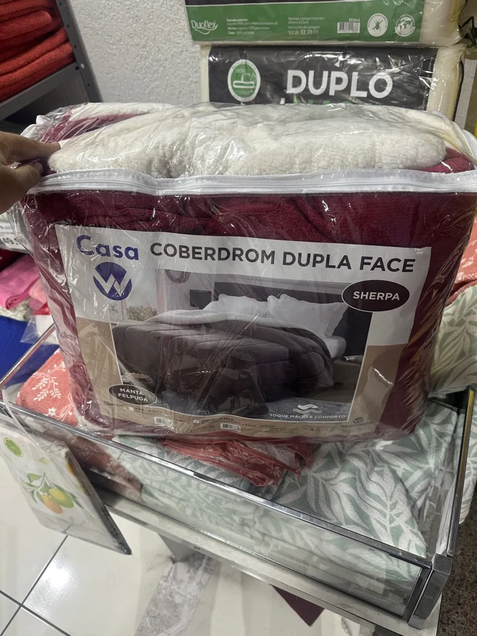 Cobertor Coberdom Dupla Face Queen 2.40x2.20