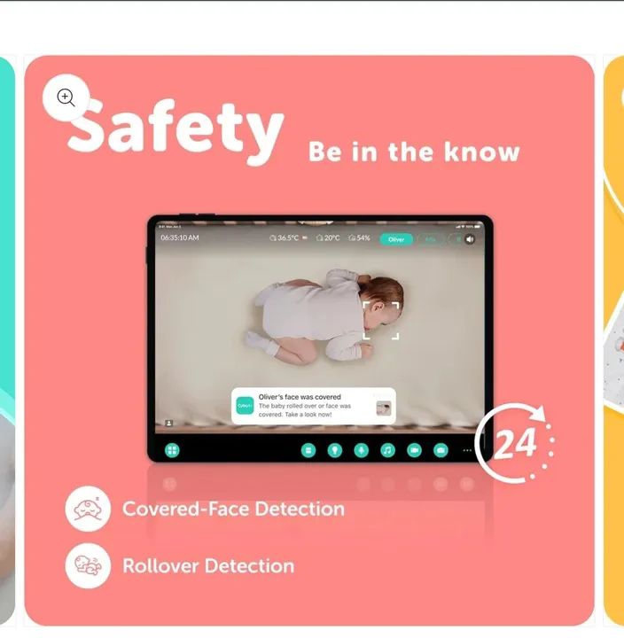 Babá inteligente, vários sensores! Importada e nova, aceito propostas.  - Foto 3