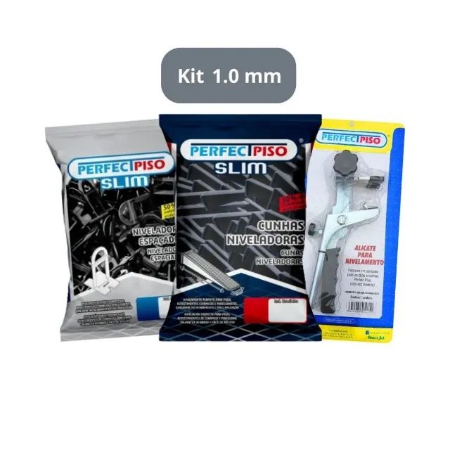 Kit Niveladores de pisos para cerêmicas e porcelanatos em geral - Deixa seu piso nivelado.