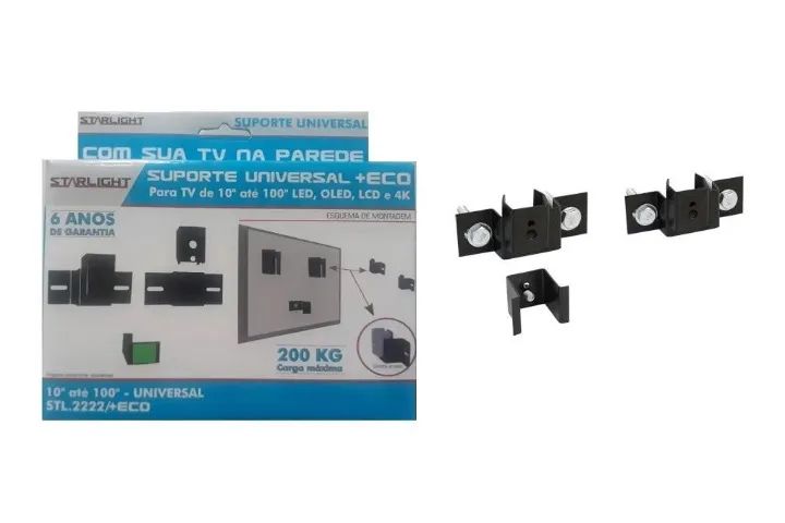 Suporte TV Fixo Universal  Starlight