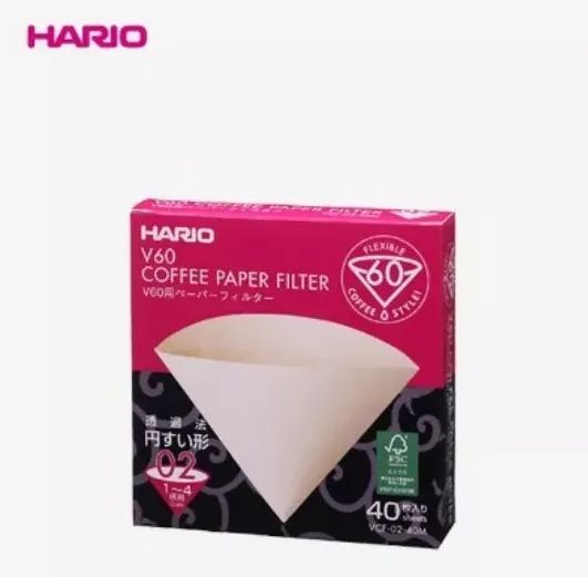 Hario V60-02 Filtro De Papel Com 40 Unidades Cor Natural - Foto 2