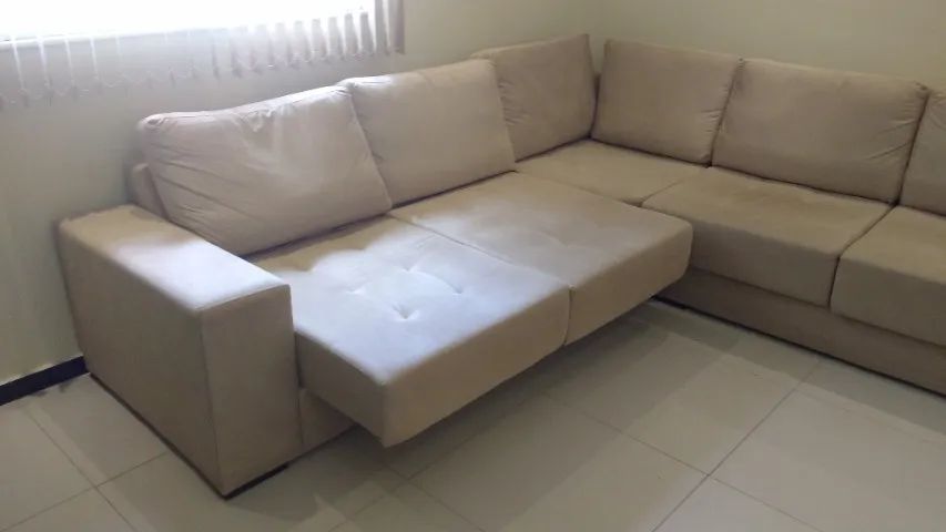 Jogo de Sofá Retrátil em "L" - Foto 5