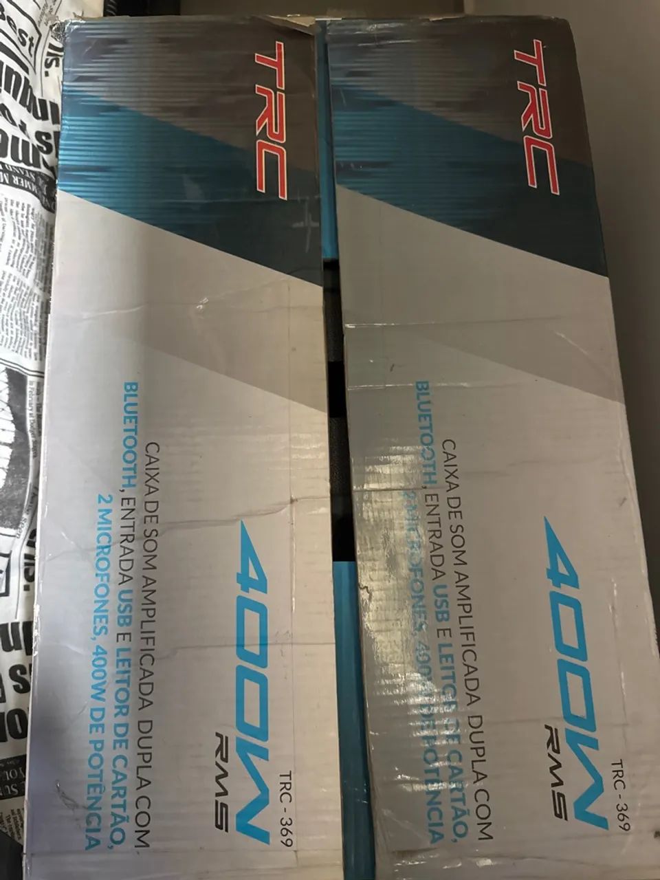 Caixas de Som Amplificadas TRC 369 400W RMS - Foto 3