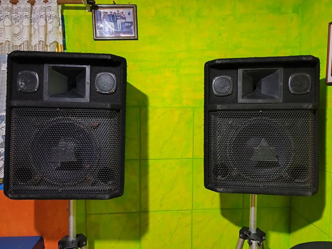 Kit par de Caixas, mesa e potência - Foto 3