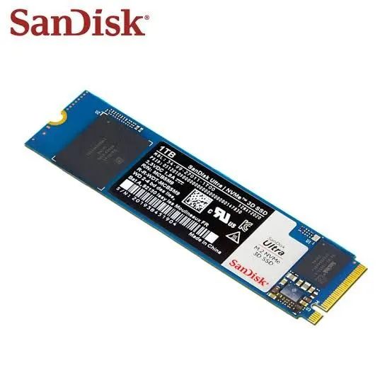SSD NVMe Sandisk Ultra 1TB M.2 - Novo