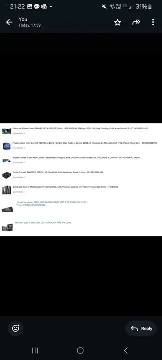 PC Gamer, Edição de vídeos, Desktop top de linha. - Foto 2