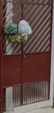 Portão de ferro 1,36x2,10