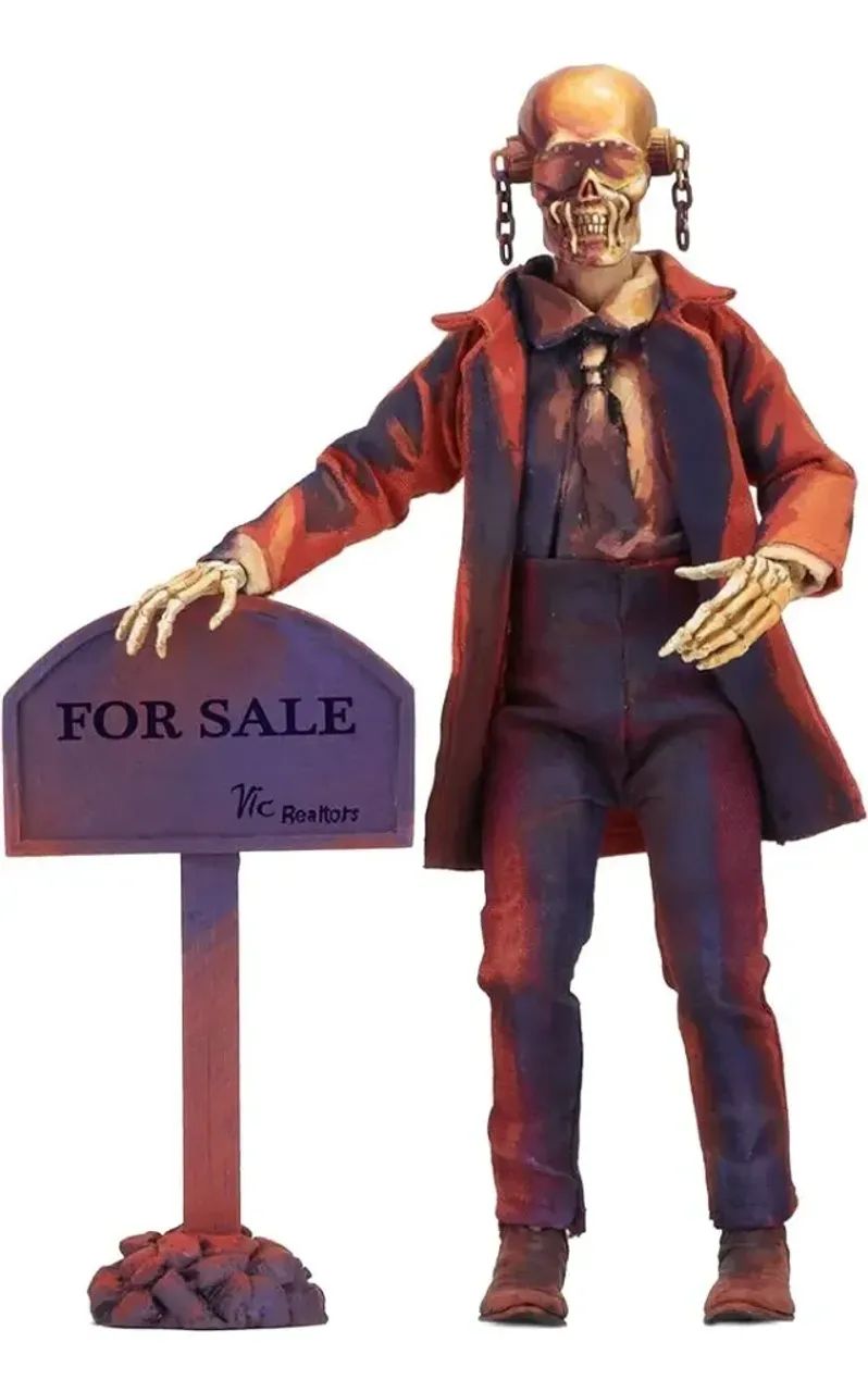 Megadeth Vic Rattlehead Peace Sells Neca Boneco Figura