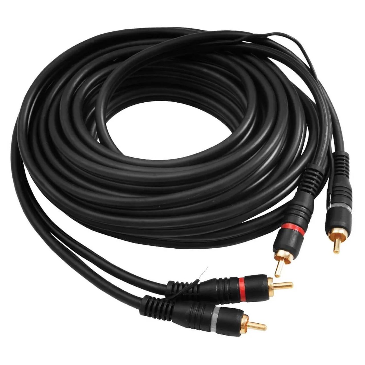 Cabo de audio RCA 5 metros blindado