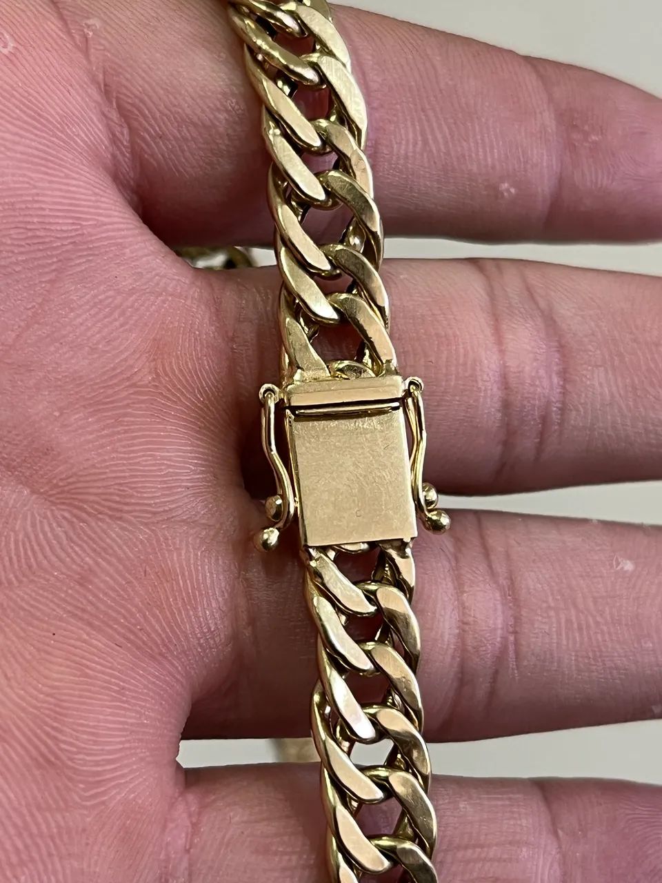 Corrente Grumet Dupla Ouro18k Grossa  - Foto 4