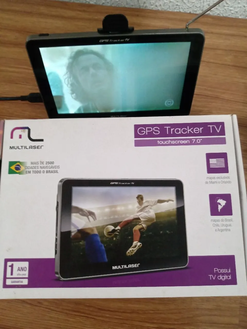 GPS Tracker TV Multilaser 7.0" Touchscreen