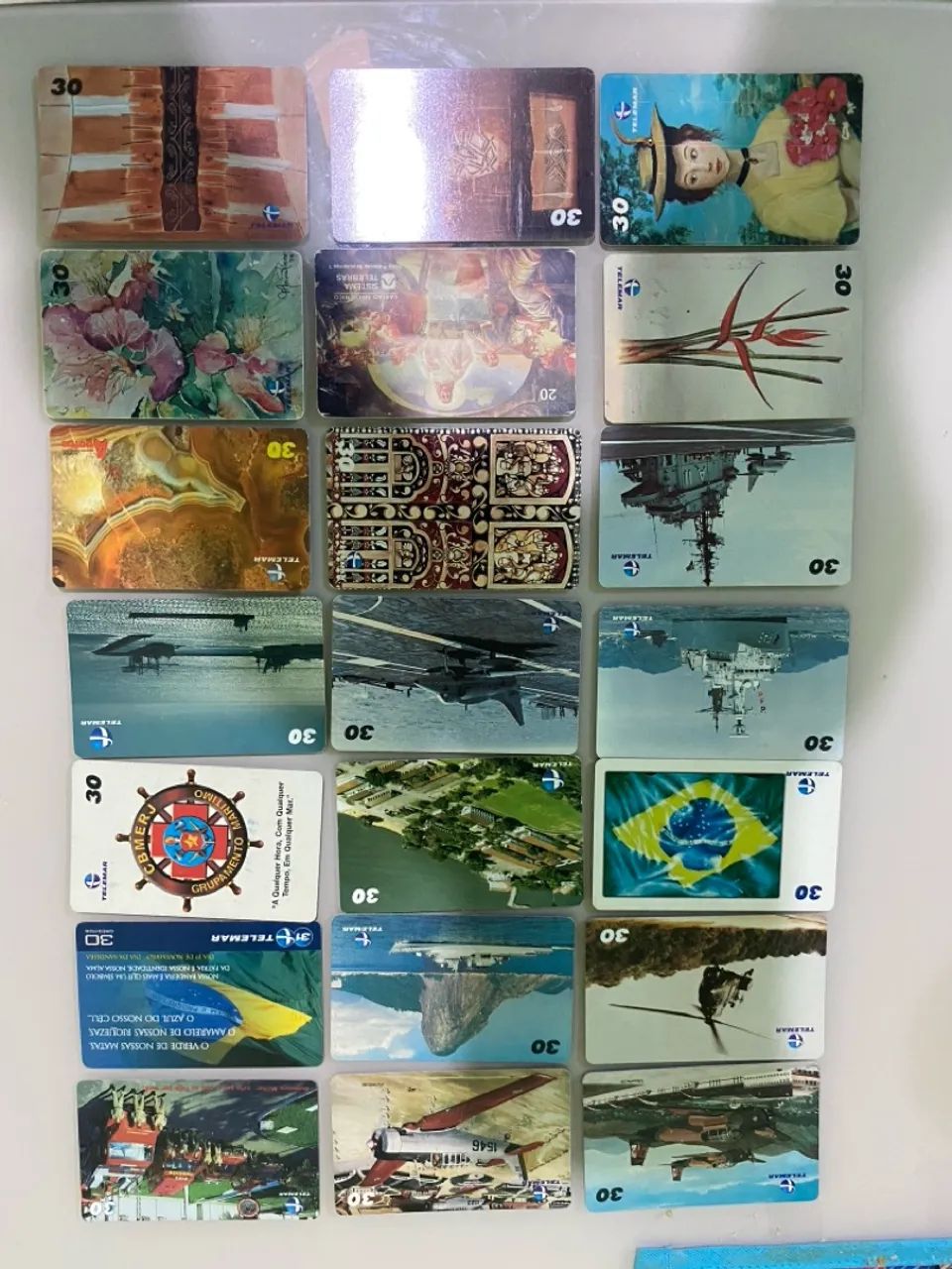 Coleção  60 cartões telefônicos  - Foto 2