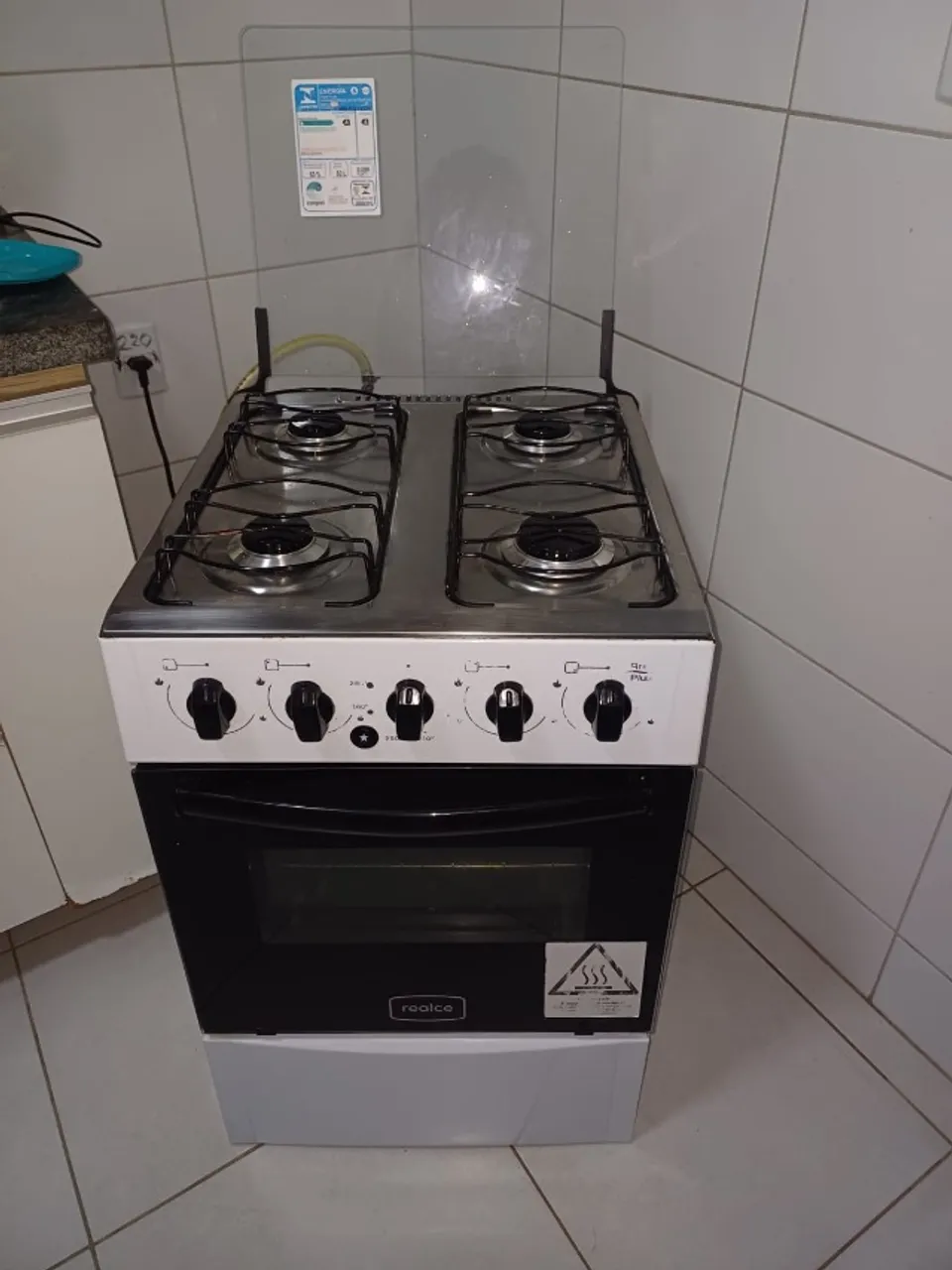 Fogão Realce 220v Seminovo em excelente estado