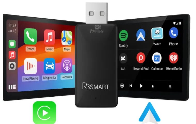 Adaptador Carplay Sem Fio Car Play Android Auto 2 Em 1 Usb Wireless Automático Plug & Play - Foto 3