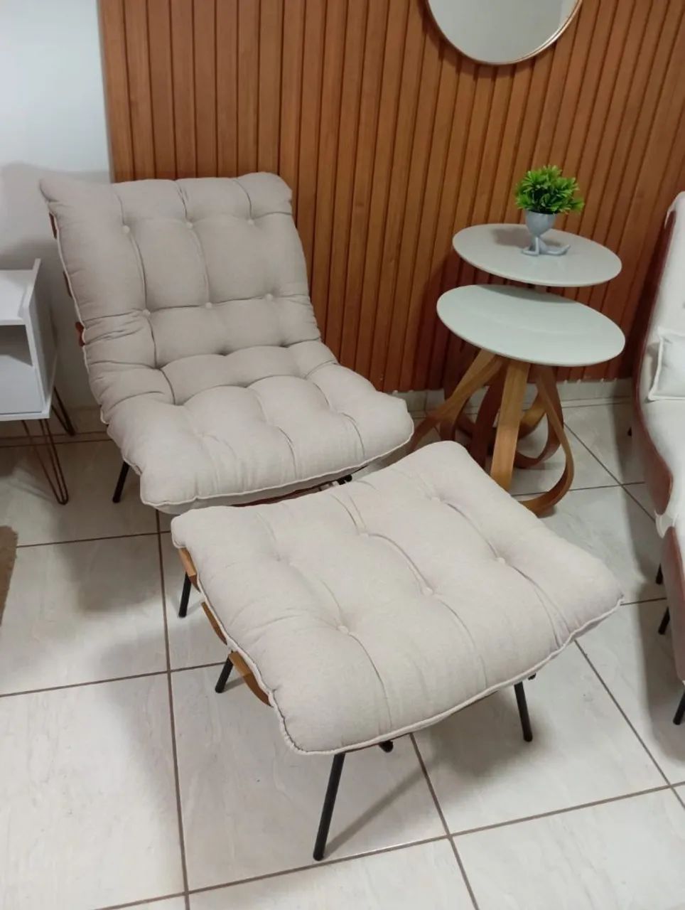 Poltrona mais puff - Foto 2