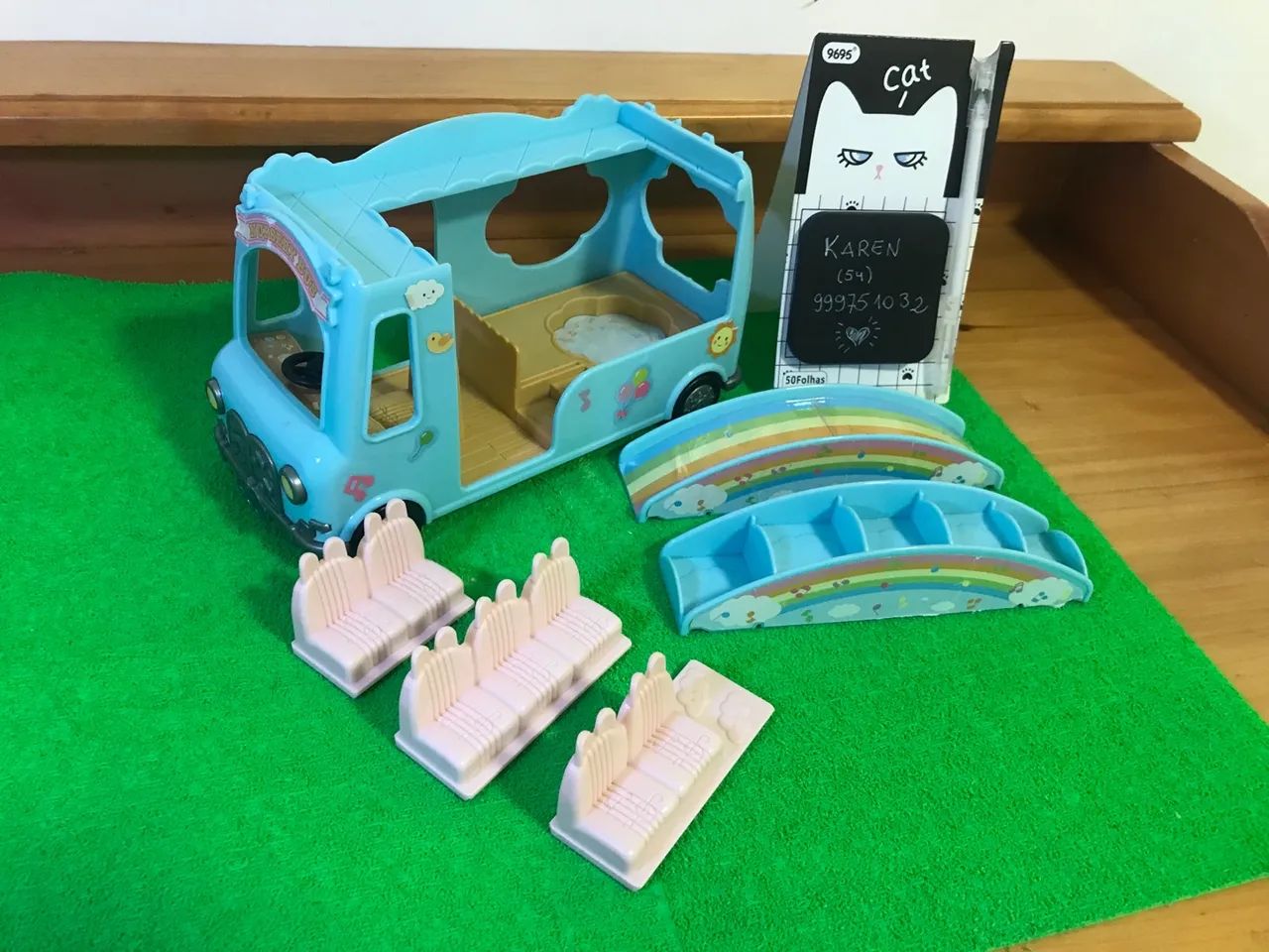 Sylvanian ônibus escolar  - Foto 3