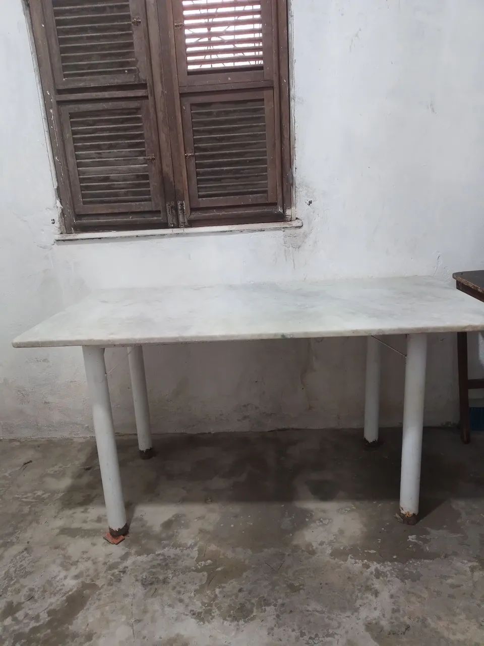 Mesa de mármore branca - Foto 2