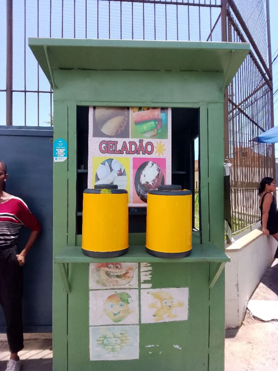 Barraquinha de chapa 1,10x1,00 metro oportunidade!