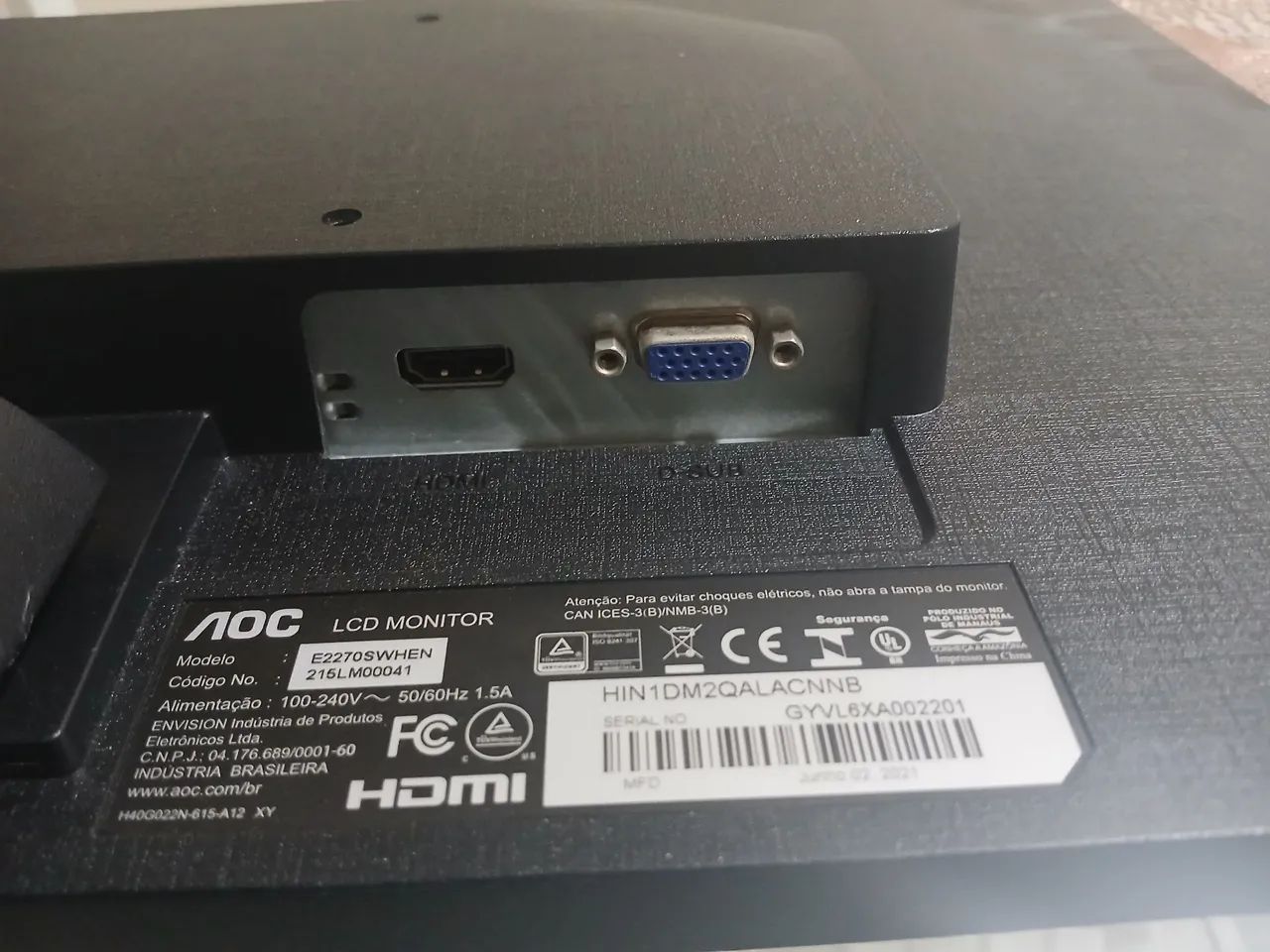 AOC 21.5-inch LED Monitor64739264120577122