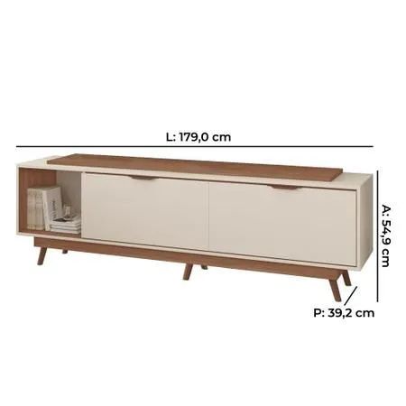 Bancada Rack para TV 100%mdf - Foto 4
