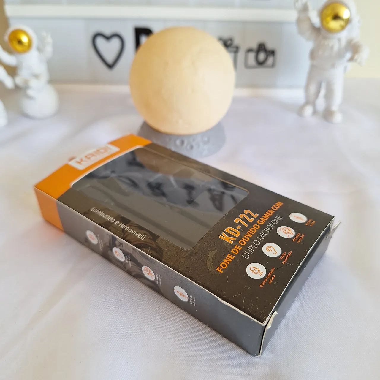 ? Fone Gamer com Fio Duplo Microfone - Foto 2