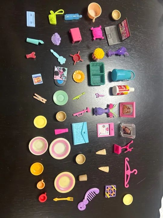 Lote itens  Barbie 