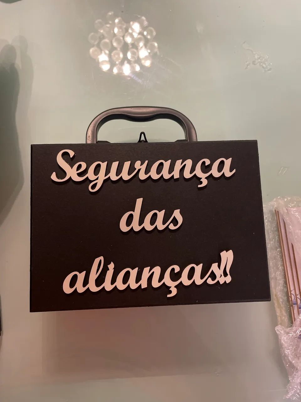 Caixa segurança das alianças 