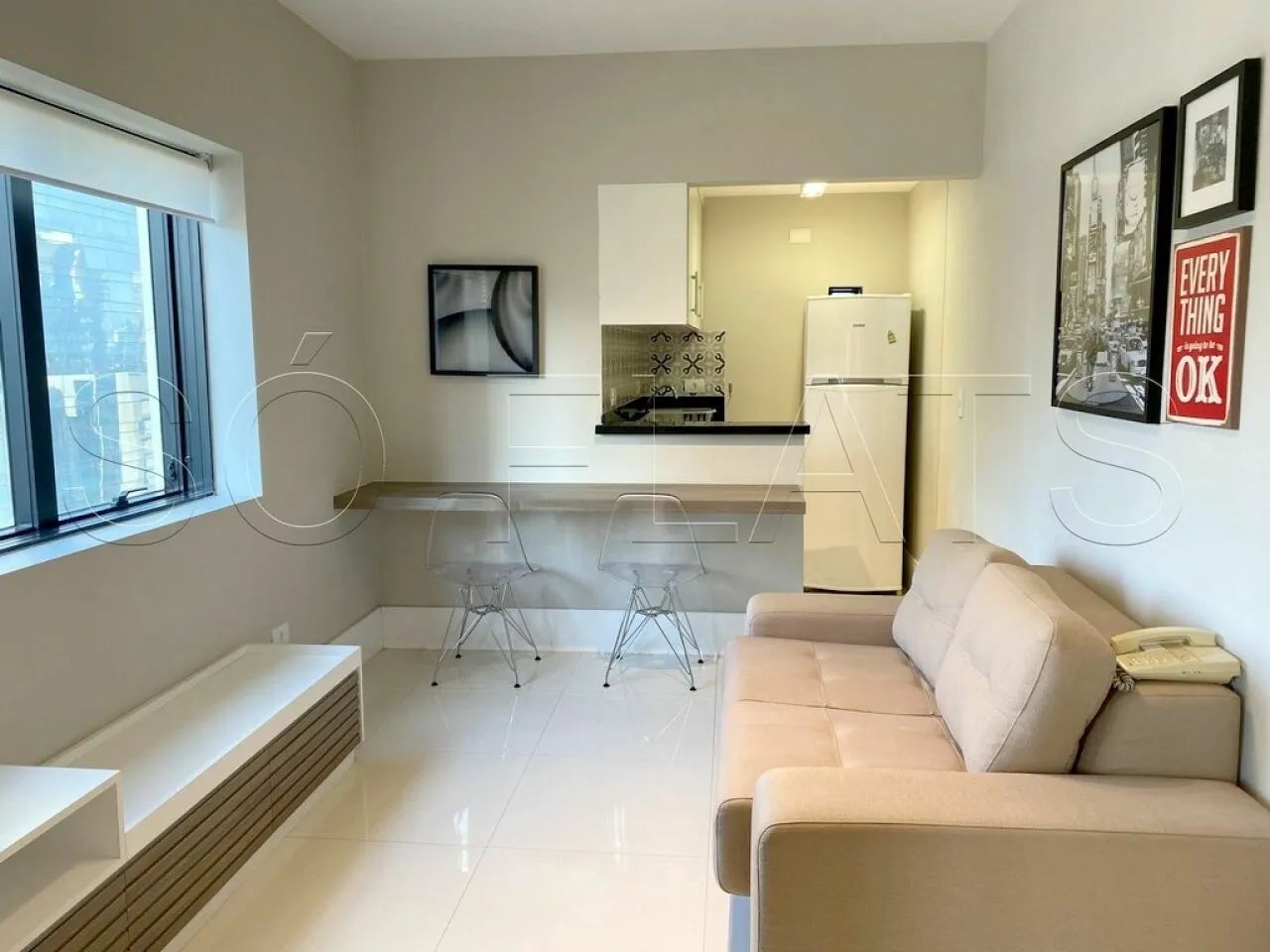 Flat Bristol The Time disponível para venda com 33m², 01 dormitório e 01 vaga de garagem - Foto 2