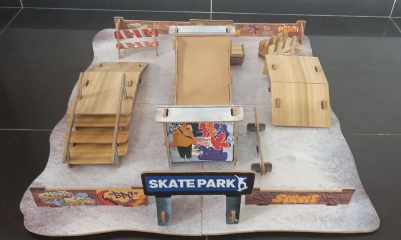 Pista para skate de dedo - Foto 2