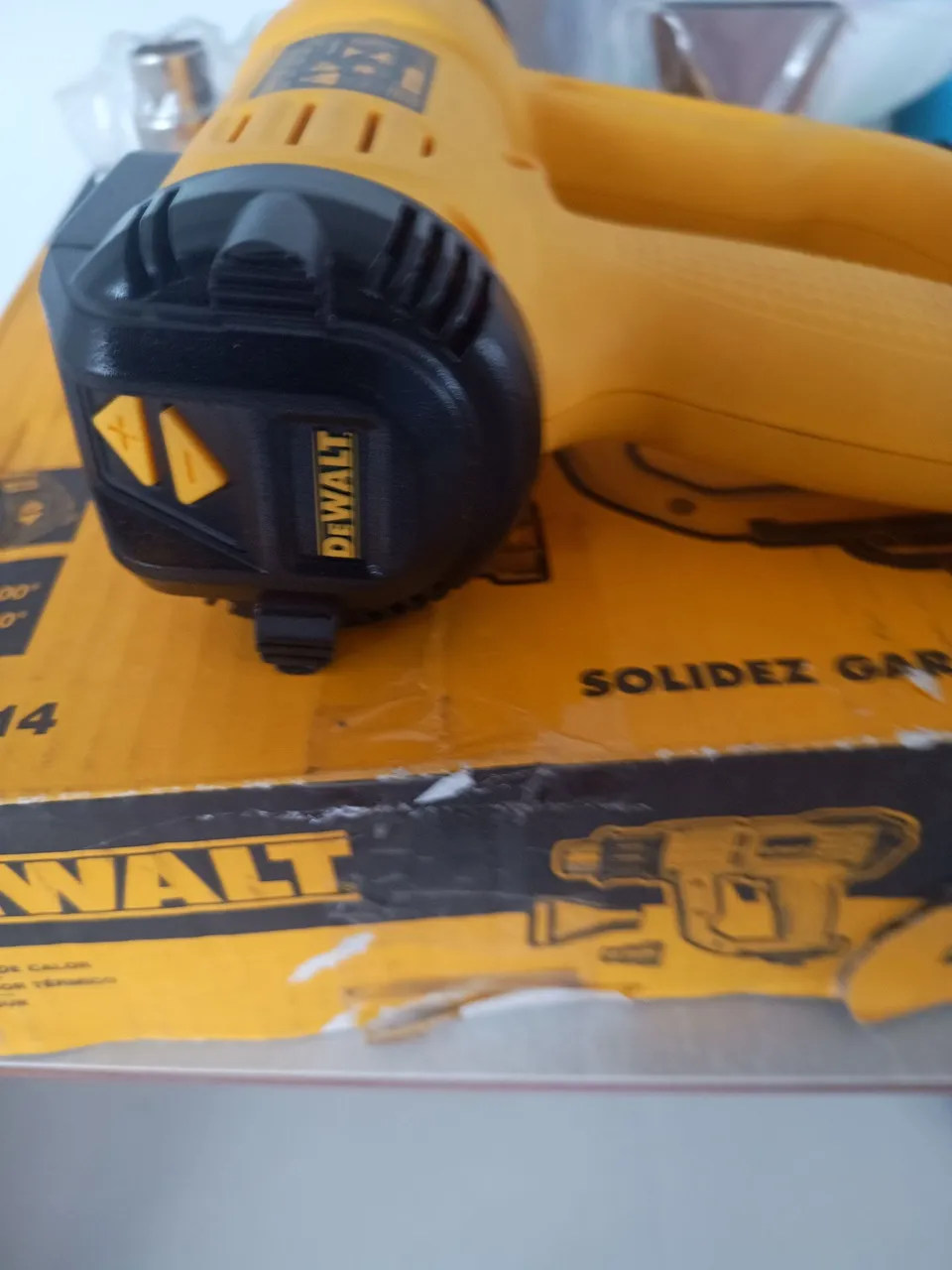 Soprador térmico Dewalt digital